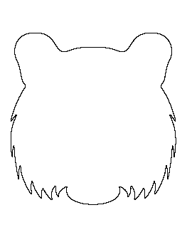 Tiger Head Pattern