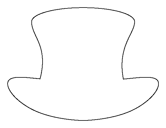Top Hat Template