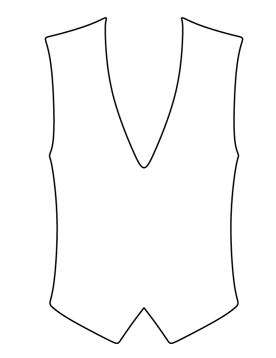 Printable Vest Template