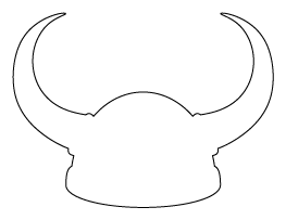 Viking Helmet Pattern